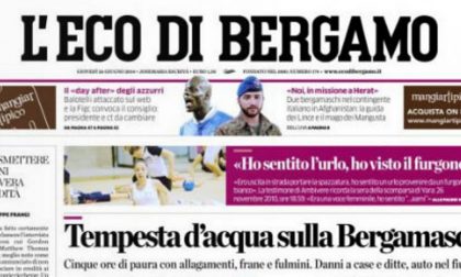 Le prime pagine di oggi giovedì 26 giugno 2014