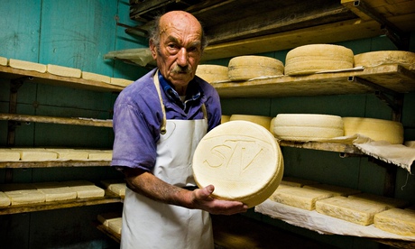 Guglielmo Locatelli at Locatelli dairy, Lombardy, Italy