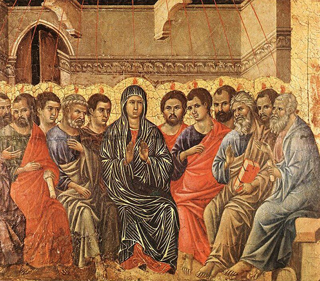 Duccio di Buoninsegna - La Pentecoste