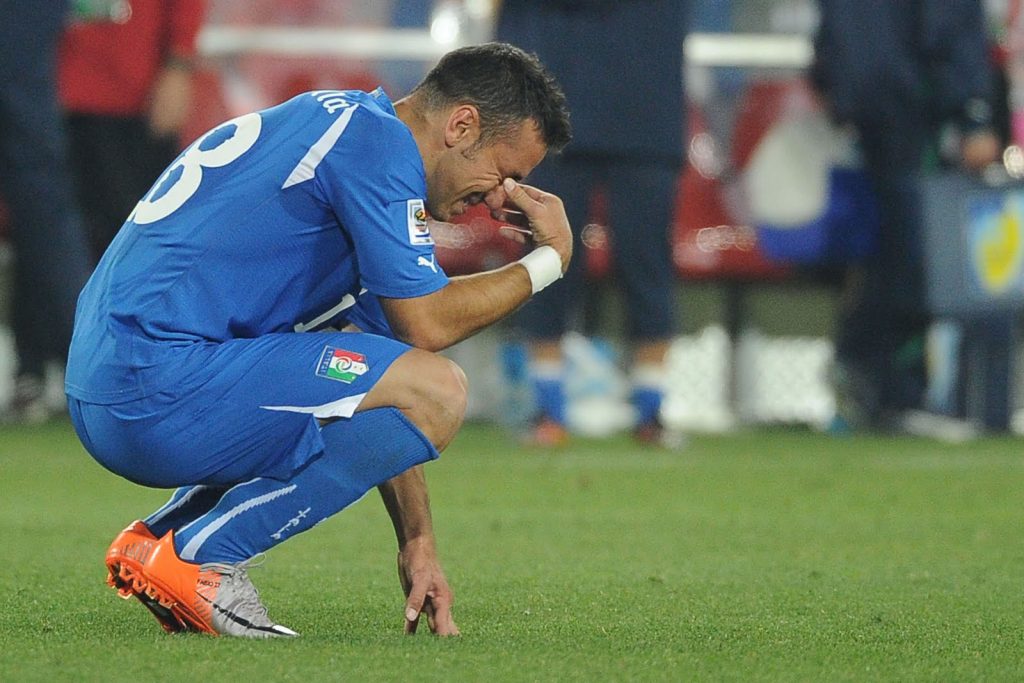 Tutte le volte che i campioni sono usciti al primo turno