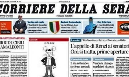 Le prime pagine di oggi martedì 29 luglio 2014