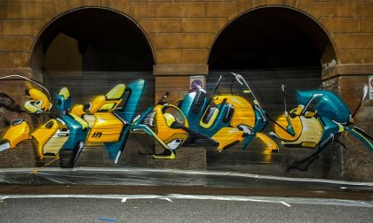 I graffitari a Bergamo (sappiate che è arte riconosciuta)