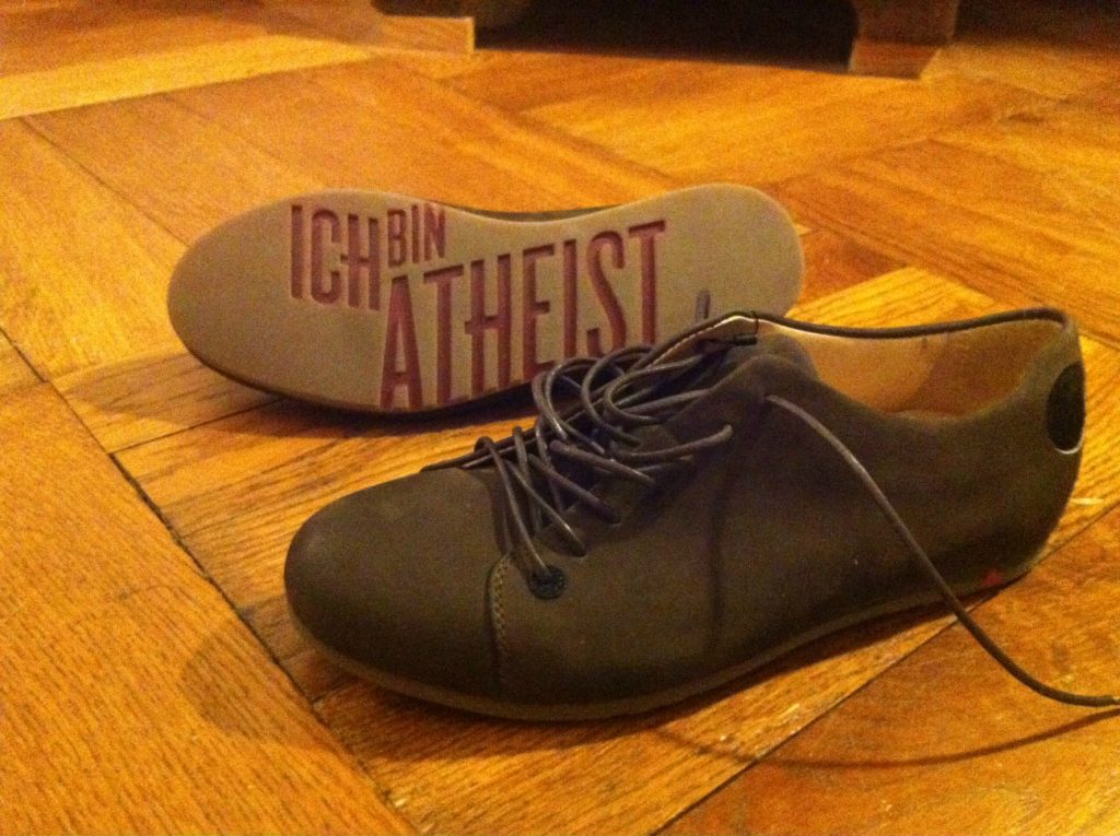 atheist shoes