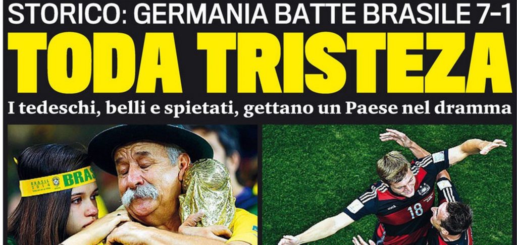 Le prime pagine di oggi mercoledì 9 luglio 2014