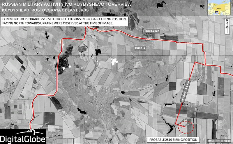 NATO releases satellite imagery showing Russian combat troops inside Ukraine