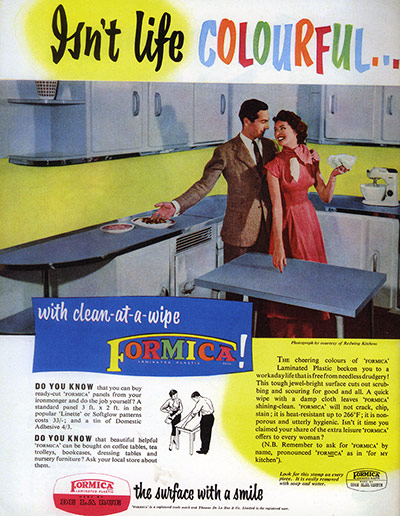 1970s Formica advert