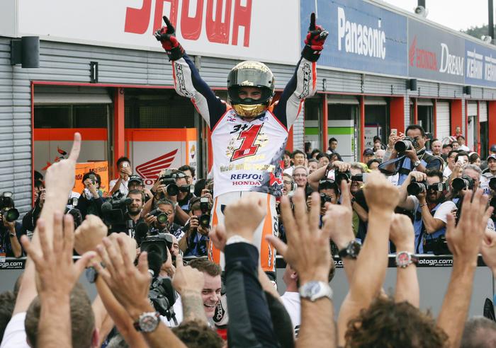 Marc Marquez, che vince sempre