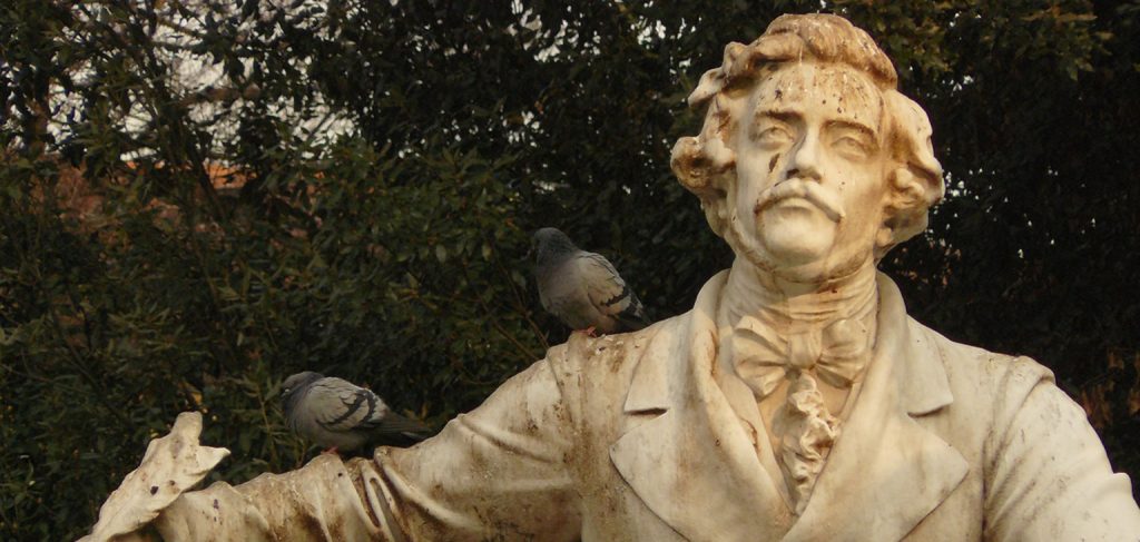 Quante cose dedicate a Donizetti sparse qua e là per la città
