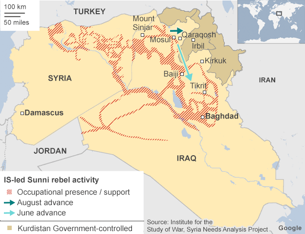 I territori di Isis