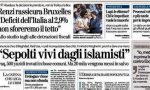 Le prime pagine di oggi lunedì 11 agosto 2014