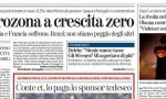 Le prime pagine di oggi Venerdì 15 agosto 2014