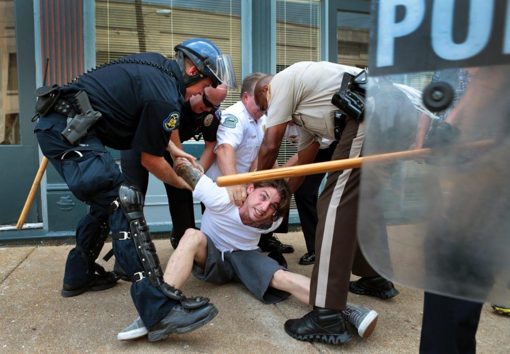 Protests, arrests in Ferguson