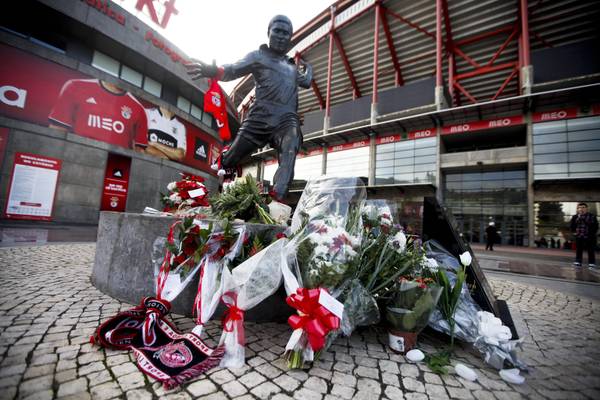 Portuguese soccer legend Eusebio dies at the age of 71