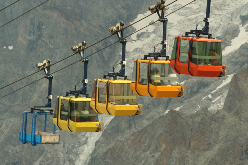 La super-funivia tra Italia e Svizzera Piste da sogno e un cappuccino