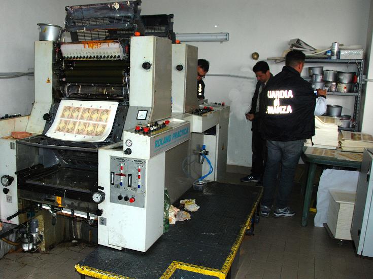 macchinario produzione banconote