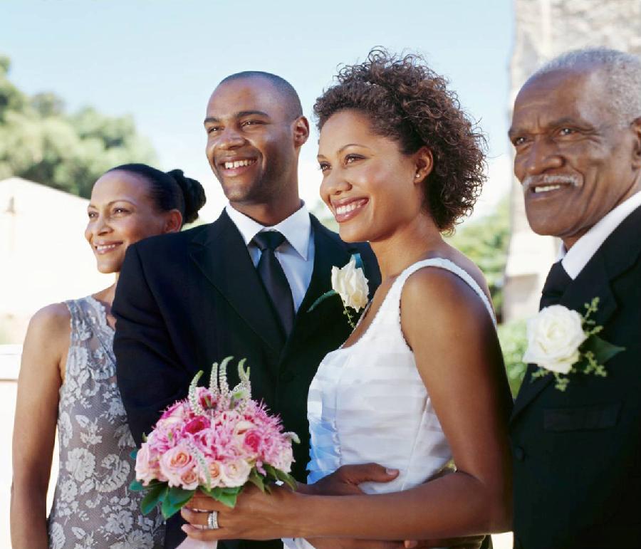 african-american-couple-at-wedding