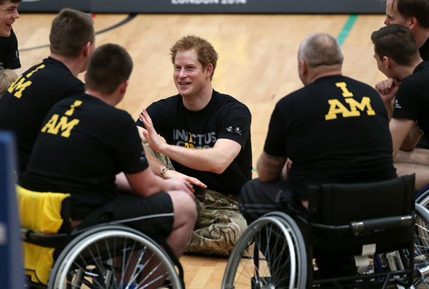 Prince Harry and Sir Keith Mills GBE Make Event Annoucement For The Invictus Games