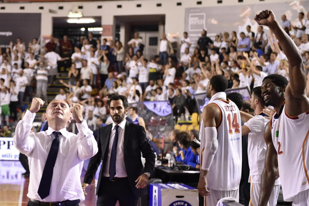 Acea Virtus Roma vs Acqua Vitasnella Cantu - Basket Play Off Gara 3