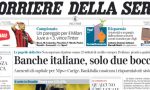 Le prime pagine di oggi lunedì 27 ottobre 2014