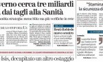 Le prime pagine di oggi  sabato 4 ottobre 2014