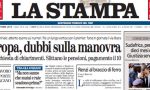 Le prime pagine di oggi mercoledì 22 ottobre 2014