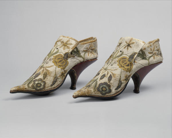 French. Shoes, 1690–1700
