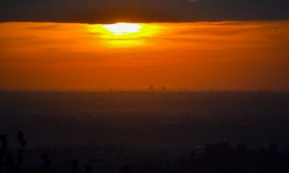 Tramonto su Milano - Michele Sana