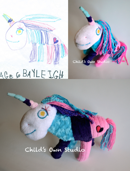 Bayleigh, age 6, rainbow unicorn