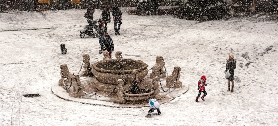 Prove d’autore sulla neve