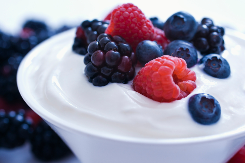 Fruit-and-yogurt