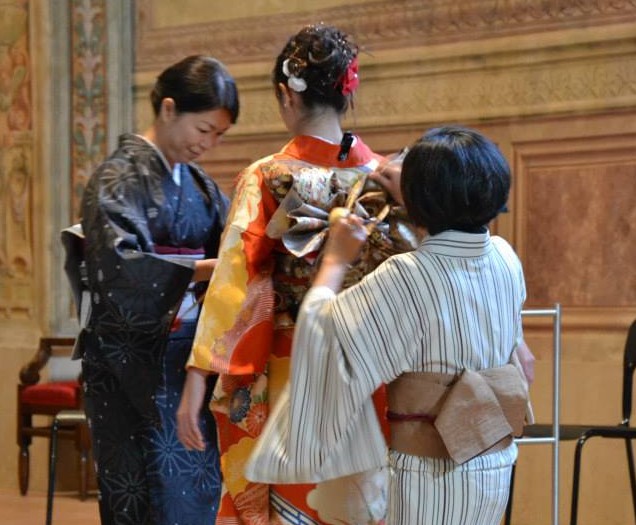 Vestizione Kimono