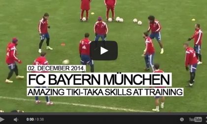 Bayern, 56 tocchi in 33 secondi È la danza ubriacante di Guardiola