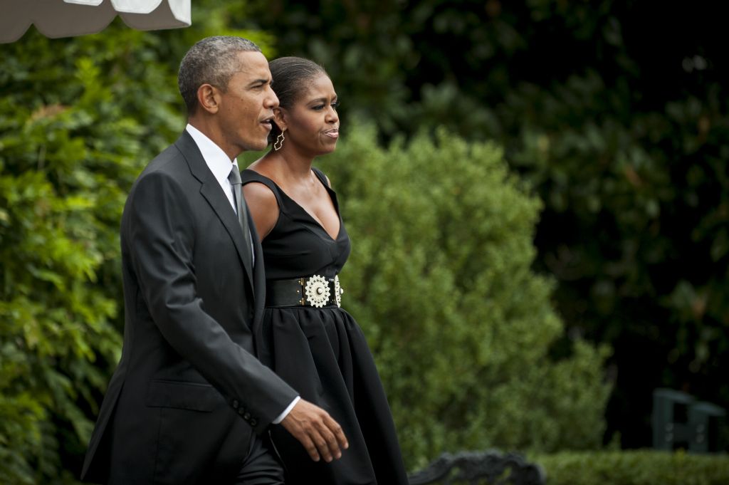 President Obama and First Family Attend Wedding in New York