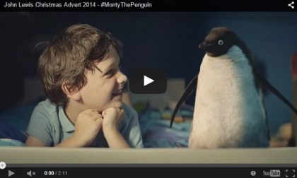 Il tenero spot di Natale col pinguino Retroscena, numeri e curiosità
