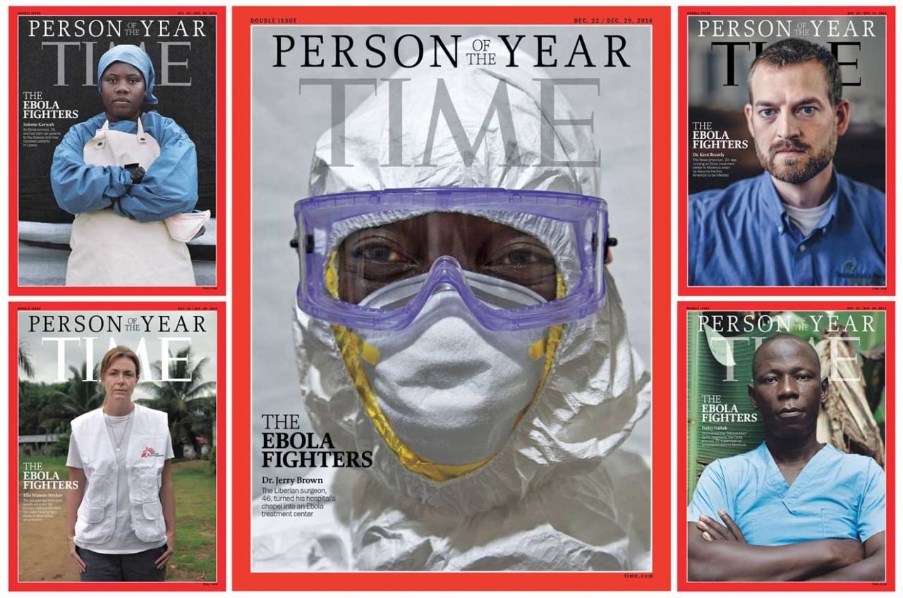 Le storie dei 5 “Ebola Fighters” eletti persone dell’anno dal Time