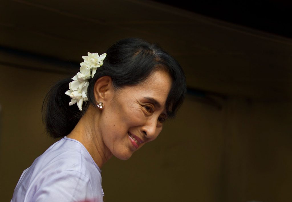 Aung San Suu Kyi Makes Election Debut As Myanmar Votes
