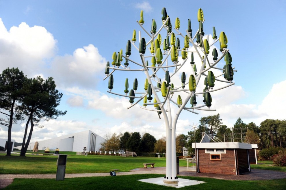 La pala eolica a forma di albero a cui non serve troppo vento