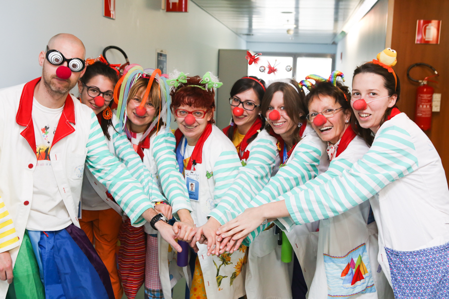 Facce da Clown di corsia