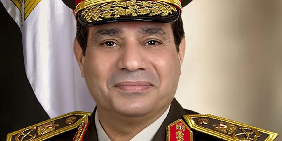 Il manifesto contro l’Isis del presidente egiziano al-Sisi