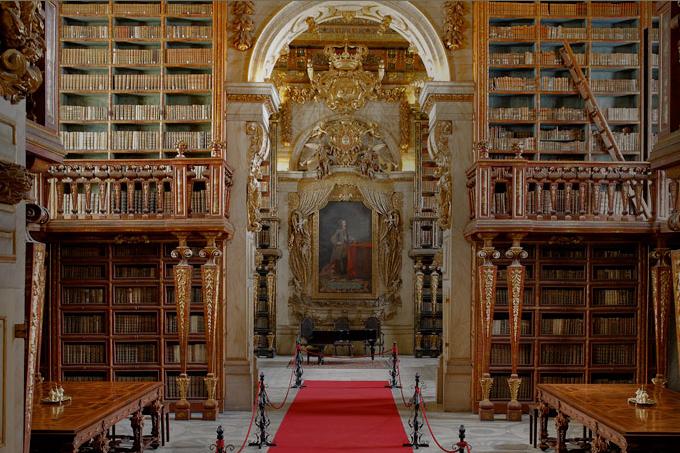 biblioteca Joanina dell'Università di Coimbra