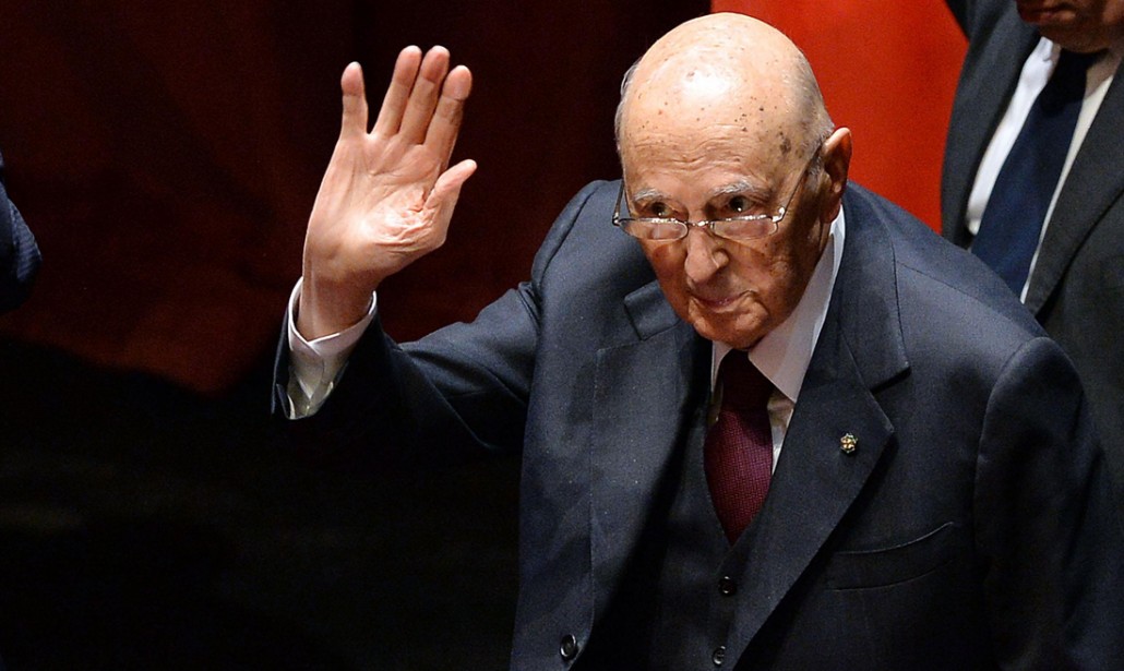 Un arrivederci a Giorgio Napolitano