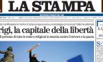 Le prime pagine di oggi lunedì 12 gennaio 2015