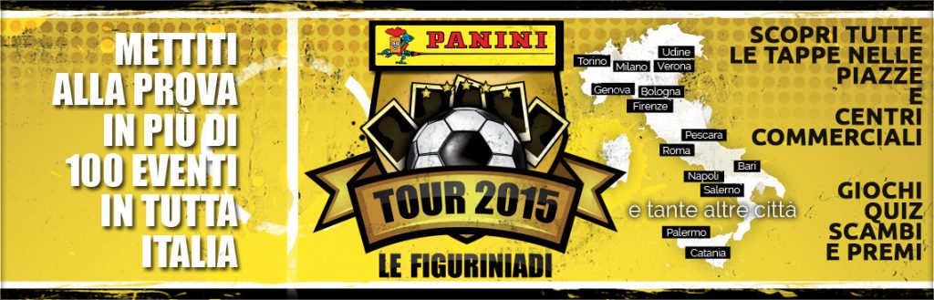 Figuriniadi, il viaggio della Panini diventa una grande gara itinerante
