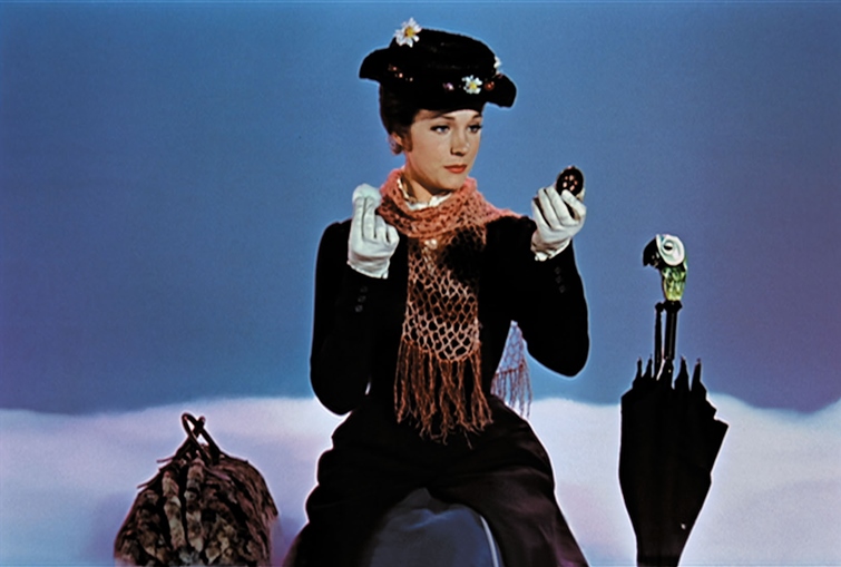 Mary Poppins, 1964. Courtesy of The Walt Disney Company