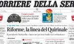 Le prime pagine di oggi lunedì 2 febbraio 2015