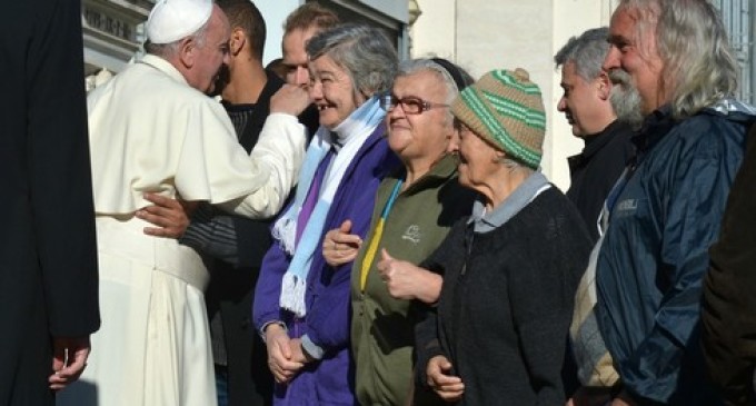 Santa Graziella dei Barboni in visita alla Cappella Sistina