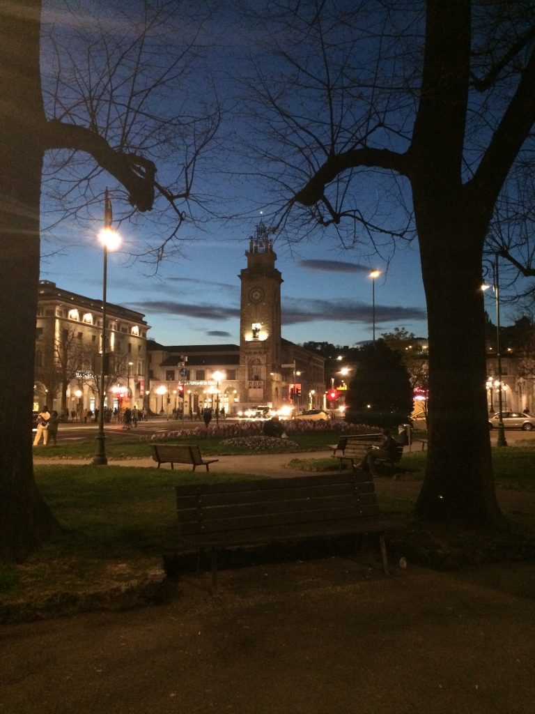 Di sera in centro