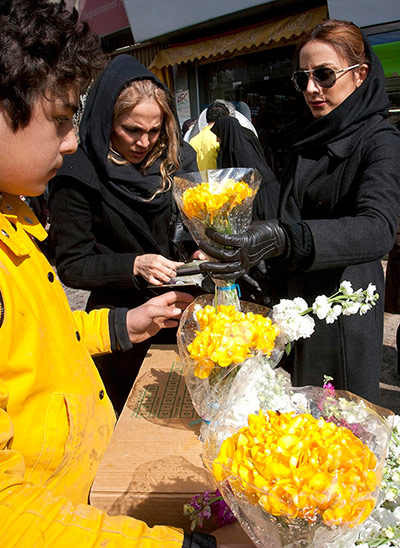 Nowruz festival shopping in Iran