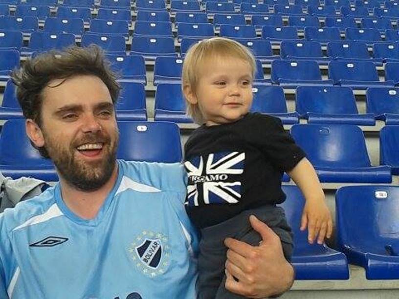 La prima di Fausto all’Olimpico Un ultras che ha solo 18 mesi