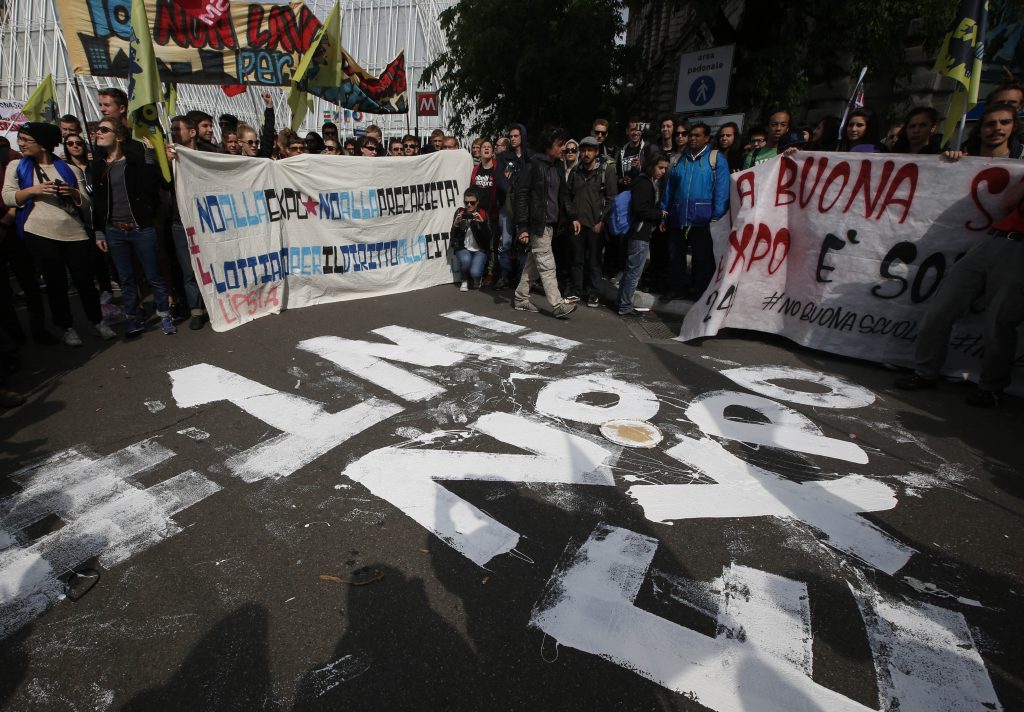 5 notizie di cui parlare a cena C’è chi protesta contro Expo